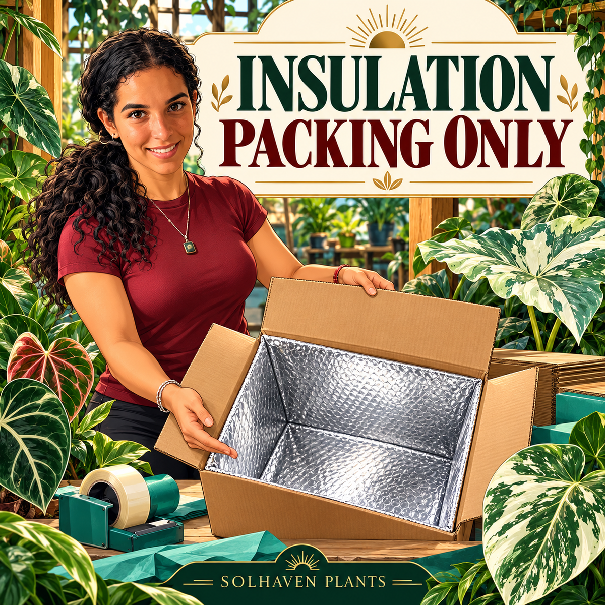 Insulation Packing Only — Shipping Add-On